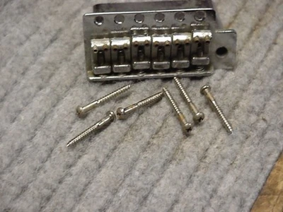 Complete Tremolo Bridge for Strat Style Guitar - Aria Pro II  1980s Japan - Image 1 of 4