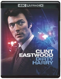 DIRTY HARRY 4K REMASTERED UHD BLU-RAY CLINT EASTWOOD 1971 NEW SEALED SLIPCOVERđź“€ - Picture 1 of 19