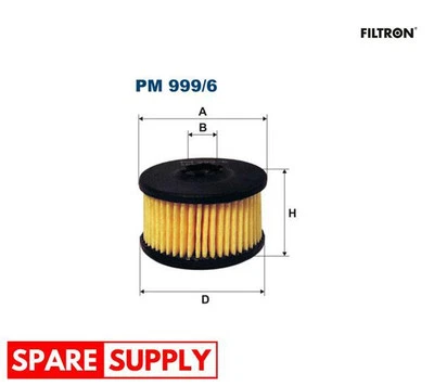 FUEL FILTER FILTRON PM 999/6 - Image 1 of 4