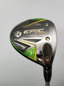 2019 CALLAWAY EPIC FLASH 3 WOOD 15* LADIES PROJECTX EVEN FLOW 55G +HC FAIR - Picture 1 of 10