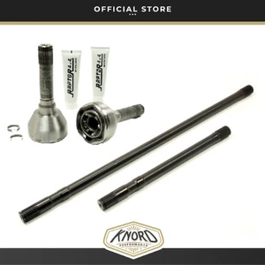 LAND ROVER DEFENDER HEAVY DUTY FRONT HALF SHAFTS HEAVY DUTY CV JOINTS NON ABS - Picture 1 of 1