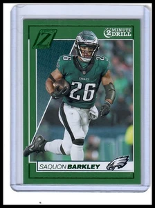 2024 Panini Zenith #80 Saquon Barkley Two Minute Drill - Picture 1 of 2