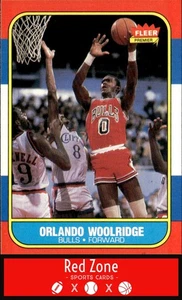 Fleer 1986-87 - #130 Orlando Woolridge casi nuevo set break. - Imagen 1 de 2