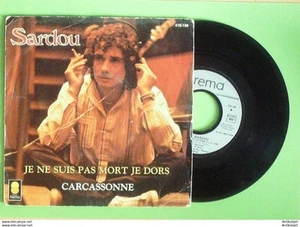 Sardou Michel 45T SP Carcassonne 1980 - Imagen 1 de 2