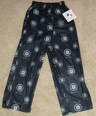 Seattle Mariners Kids sz. 5-6 Medium Sleep Pants Pajama Pants Lounge New Mlb Cover