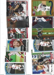 LOT OF 22  STEPHEN STRASBURG   CARDS WASHINGTON NATIONALS  a - Picture 1 of 2