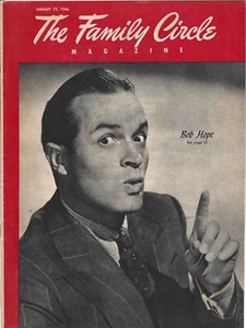 Family Circle Magazine, January 25, 1946 / Bob Hope Cover, 22-page weekly issue - Picture 1 of 2