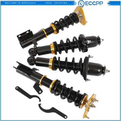 Suspension Lowering Kit Coilovers For 2009-2017 Toyota Corolla Struts Adjustable - Image 1 of 4