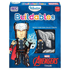 Skillmatics STEM Building Toy : Buildables Marvel Thor | Gifts for Ages 8 & Up