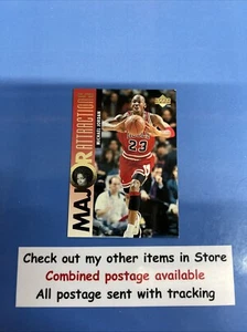 1995-96 Michael Jordan Upper Deck Electric Court Major Attractions #341 - Picture 1 of 2