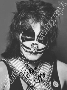 KISS - PETER CRISS print signed photo - foto autografo stampato - Imagen 1 de 2