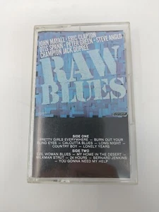 John Mayall & Eric Clapton - Raw Blues Cassette Tape PolyGram Records Otis Spann - Picture 1 of 5