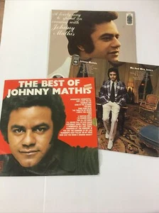 3 x Johnny Mathis LP Vinyl Records - Picture 1 of 8