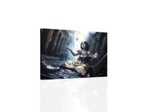 Schneewittchen Down On Her Luck - LEINWAND ODER DRUCK WANDBILD - Bild 1 von 2