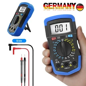 Digital LCR Meter Taschen Multimeter Widerstand Kapazität Induktivität Tester DE - Bild 1 von 8