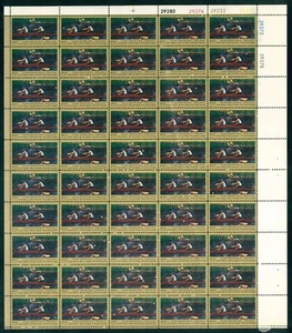 Scott #1335 5¢ Biglin Brothers Racing Mint Sheet MNH CV $11.10 - Picture 1 of 2