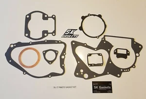 76 77 1976 1977 Suzuki RM370 RM 370 Gasket Kit - Picture 1 of 1