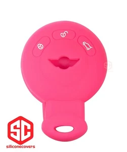 1x New KeyFob Remote Fobik Silicone Cover Fit / For Select Mini Vehicles. - Picture 1 of 2