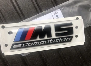 2011-2023 F10 F90 M5 Competition Trunk badge logo emblem 528i 540i 535i 550i - Picture 1 of 5