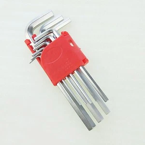 411104A Set 9PCS Chiave a brugola 75-150MM Strumenti di riparazione fai da te per bici - Foto 1 di 1