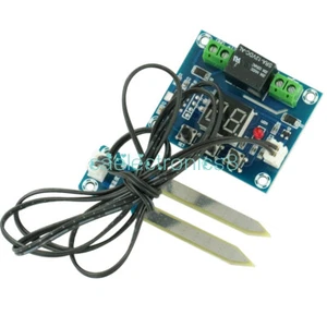 1PCS DC 12V Humidity Controller Soil Sensor Automatic Irrigation LED Module - Picture 1 of 5