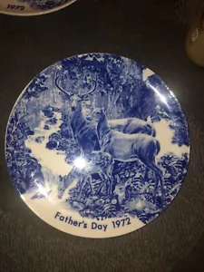Vatertag 1972 Limited Edition Antique Trader Weekly Collector Plate Iowa - Bild 1 von 3