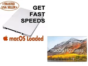120GB SSD 2010 2011 2012 MacBook Pro & Mini Apple A1278 A1286 A1297 High Sierra - Picture 1 of 12