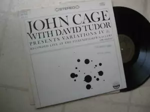 JOHN CAGE 1966? "VARIATIONS IV" LIVE L.A. PERFORMANCE LP w/DAVID TUDOR EXC+/NM-? - Picture 1 of 2