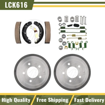 Rear Brake Drum Brake Shoes Hardware Spring Kit Fits 1996 1997 Chrysler Intrepid - Image 1 of 4