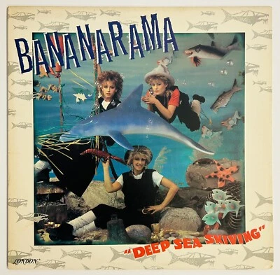 Bananarama -Deep Sea Skiving - Vinyl LP London 810 102-1 R-1 Ultrasonic Clean - Image 1 of 4