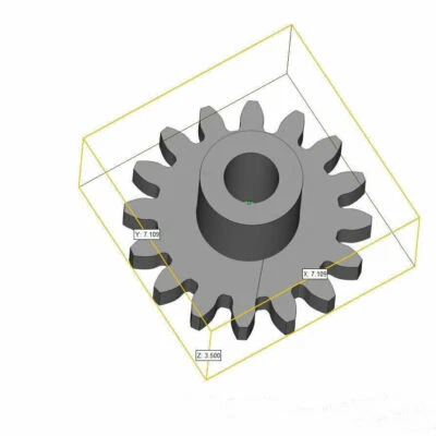 1PCS Metal intermediate 16 teeth gear replace For SONY TCD-D3 D7 D8 DAT - Bild 1 von 2