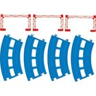 Takara Tomy Plarail R-05 Double Curve Rail 4pcs
