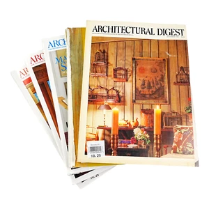 Architectural Digest Magazine Lot 5 Issues from 2002 Vintage 80s 1992 1985 - Picture 1 of 5