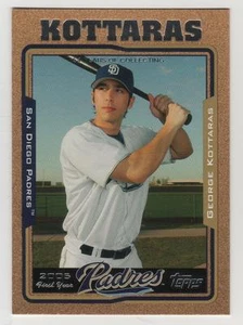 2005 Topps Update Gold #290 George Kottaras Padres FY BV$2.50 ####/2005 - Picture 1 of 1