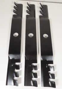 3 cuchillas cortacésped para 60" Kubota 70000-00602, 70000-25001, 76539-34330, K5651-34340 - Imagen 1 de 2