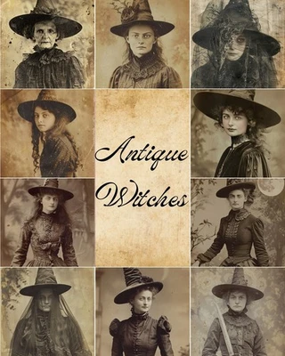 Victorian Witch Art Prints - Pick Any 10 - Antique Vintage Witch Portraits - Image 1 of 4