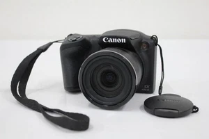 Canon PowerShot SX420 IS 20.3MP Compact Digital Camera Black 40x Tested Working - Picture 1 of 24
