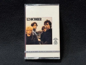 U2 October Taiwan Ltd Red Edition Cassette Sealed 1985 RARE Promo Insert - Picture 1 of 6