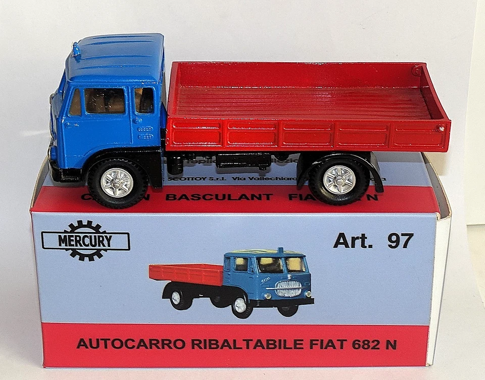 SCOTTOY #97 - REPLICA MERCURY - FIAT 682 N - 1:50 - Immagine 1 di 4