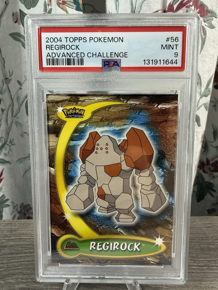Pokemon 2004 Topps Advance Challenge NH #56 Regirock PSA 9 - Image 1 of 2