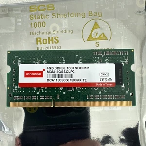 New Innodisk M3S0-4GSSCLPC, 4GB DDR3L-1600 Memory Card  - Picture 1 of 1