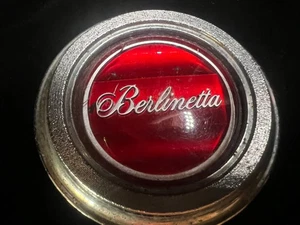 🔴 BERLINETTA Chevrolet Camaro stemma auto pannello badge ORIGINALE 1960-1970 - Imagen 1 de 6
