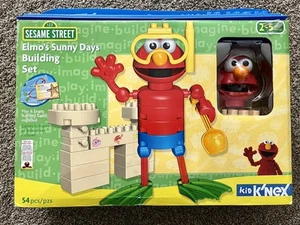 Kids K'Nex Sesamstraße: Elmo Elmo's Sunny Days Bauset 54-teilig Strandmotiv - Bild 1 von 4