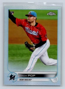 2022 Topps Chrome Zach Pop Rookie 41 Lot of 5 - Picture 1 of 10