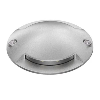 LED Bodenleuchte, Wegmarkierung BUNDA für außen, IP67, 2-flammig, rund, 70mm - Bild 1 von 4