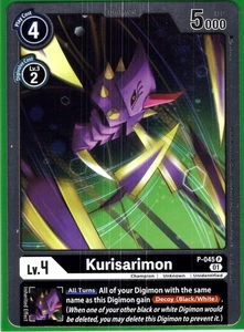 Kurisarimon Promo Digimon Promotion Cards  P-045 P NM - Picture 1 of 1