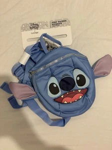 Disney Stitch Toddler Backpack With Reins Harness Blue - Picture 1 of 2