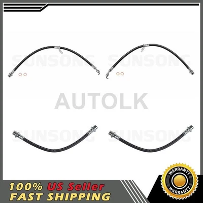 Manguera de línea de freno delantero trasero Sunsong para Toyota Sienna_LK 2000 2001 2002 2003 1999 Foto 1 de 4