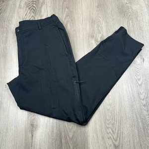 Pantalones de chándal Mack Weldon Radius Flex para hombre talla L grandes gris carbón  - Imagen 1 de 21