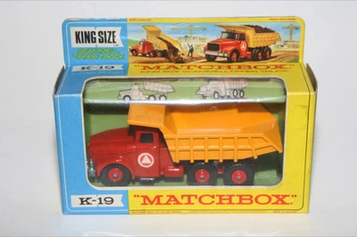 Matchbox K-19 1 Scammell Tipper Truck, Mint in VNM Original Box - Image 1 of 4